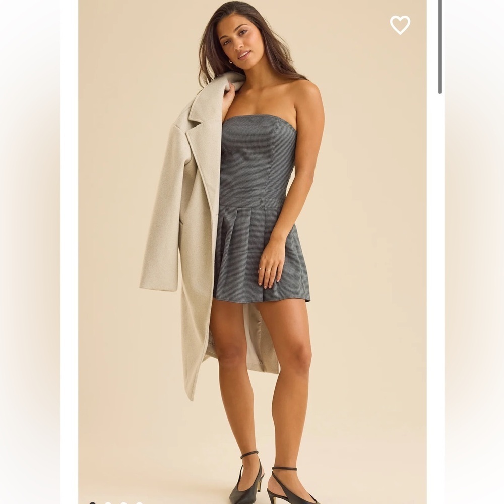 New with tags Altar’d State Briston Houndstooth Mini Dress